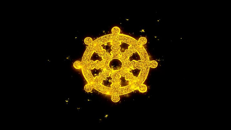 Ruota del Dharma, icona buddista