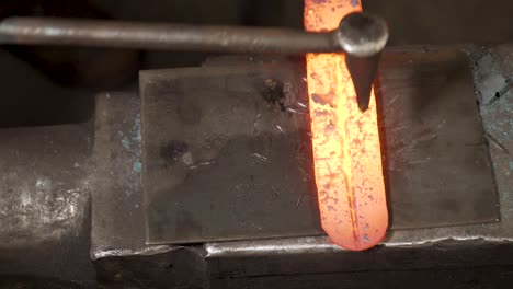 blacksmith metal forging in 4k