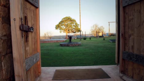 Big-old-wood-gate-in-western-cape-south-africa