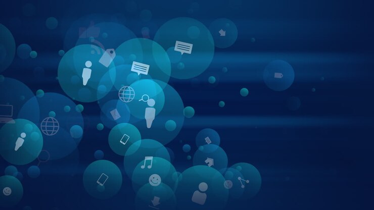 bewegingsnetwerkpictogrammen op eenvoudige achtergrond 1