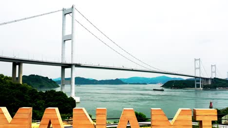 la vista aerea de ehime