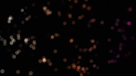 círculos bokeh fondo abstracto