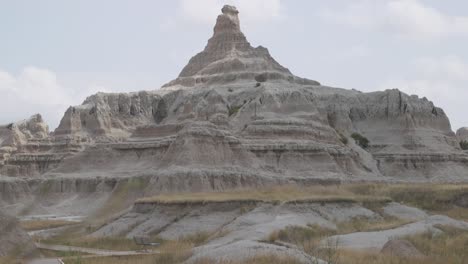 rock formation mountain point bad lands national park landscape