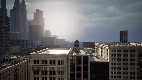 Summer-day-time-cityscape-of-financial-downtown