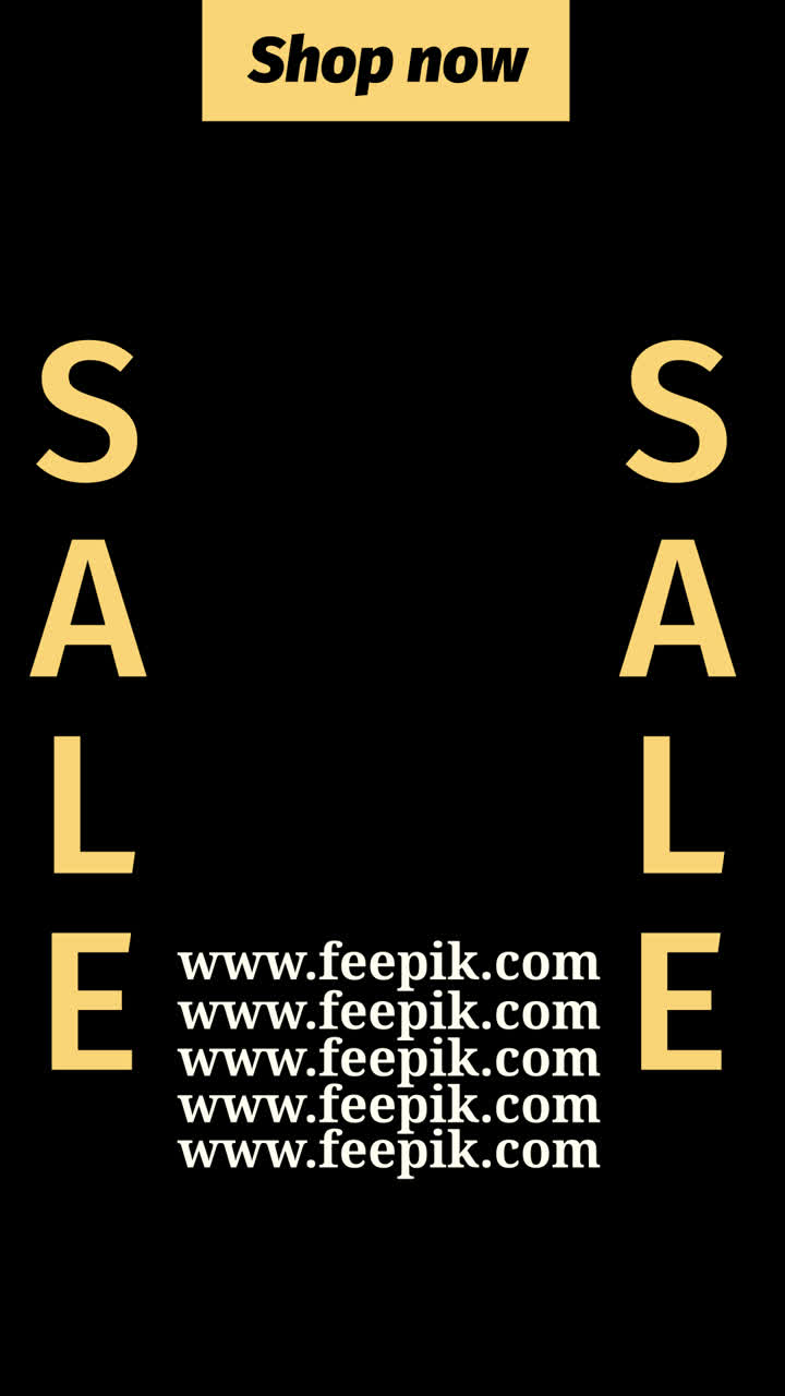 Purple and Yellow Sale Banner
