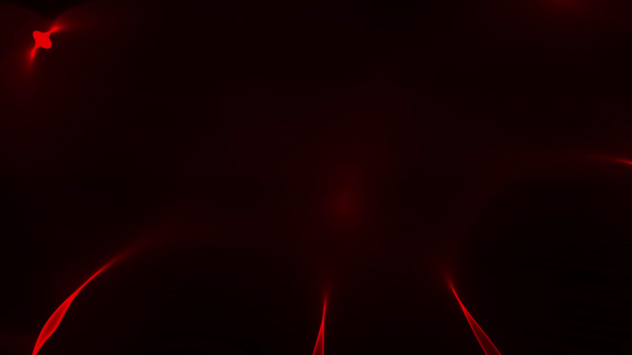 animación de ondas de luz cáustica roja de movimiento rápido vistas desde debajo de la superficie del agua