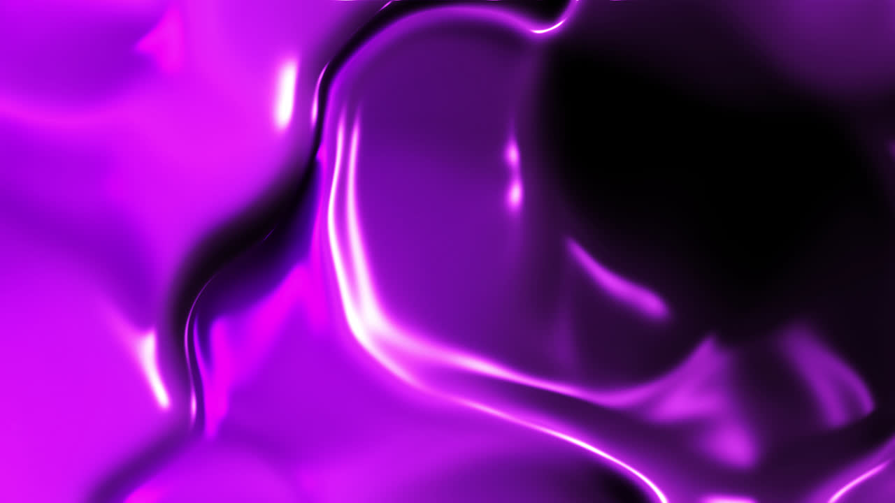 Sfondo animato con onde fluide viola lucide astratte