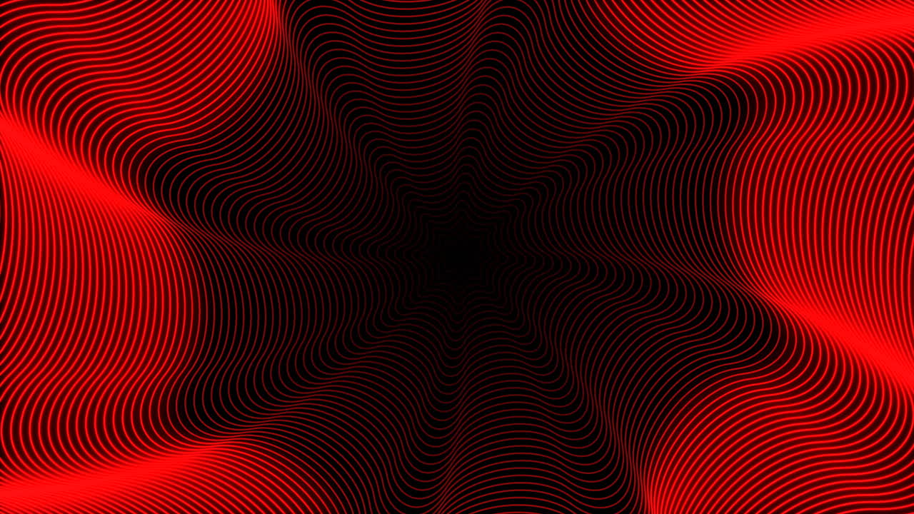 Red and Black Abstract Pattern