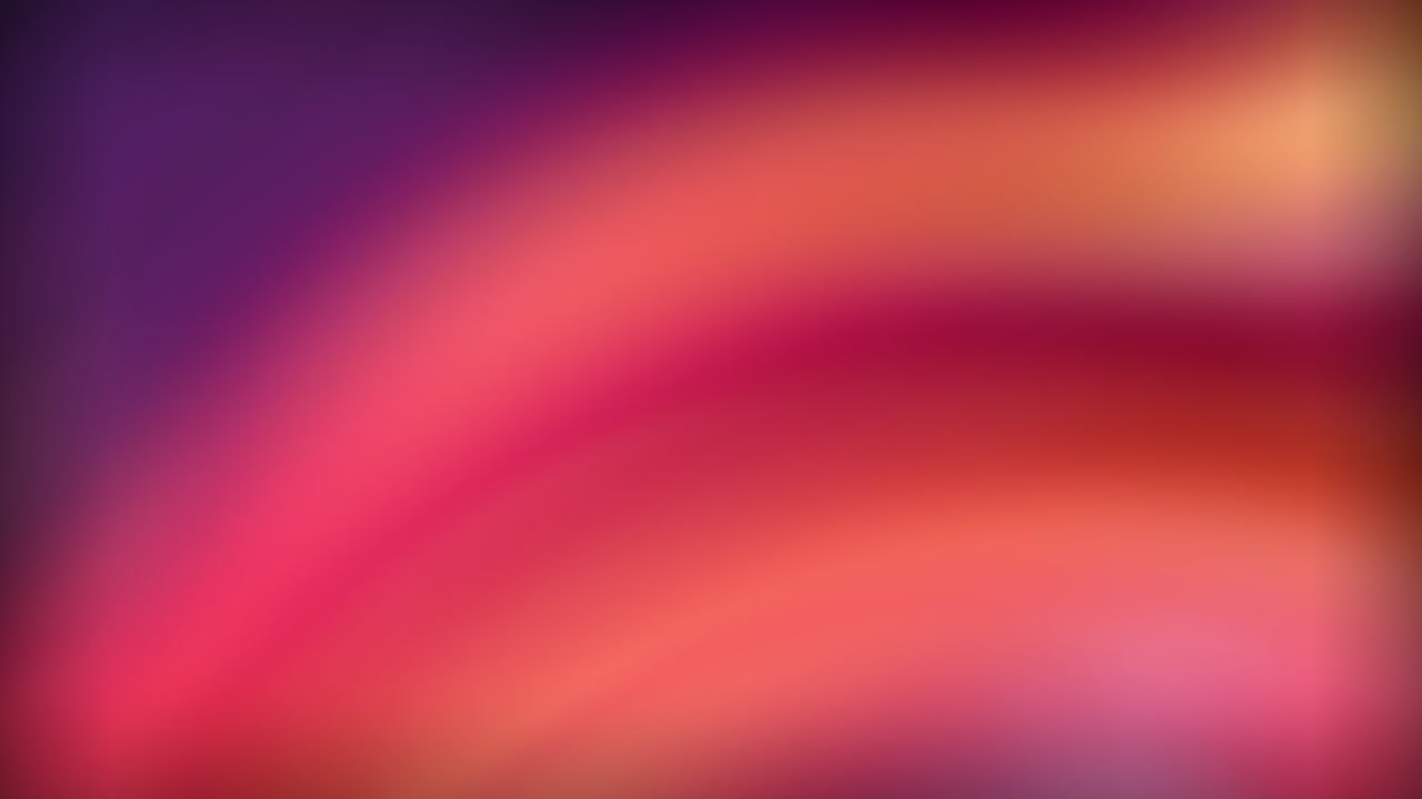 abstracto naranja púrpura suave gradiente fluido onda de fondo bucle