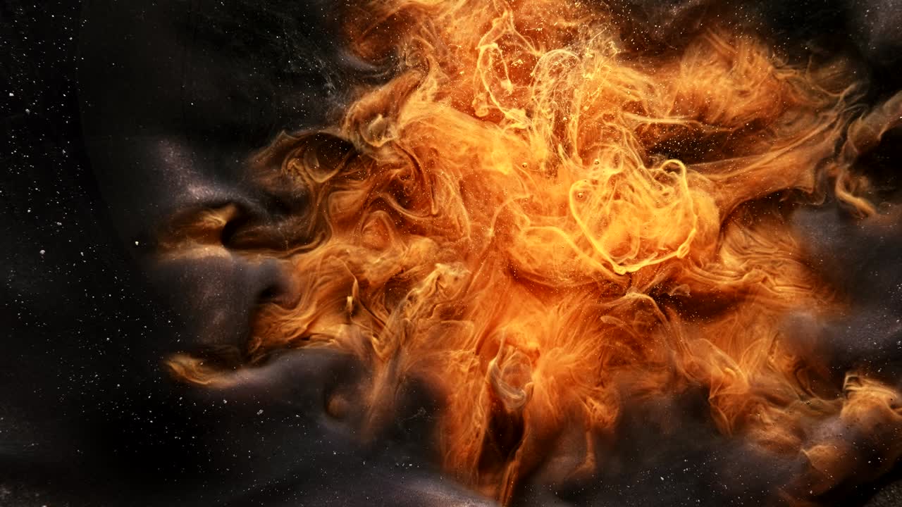 flujo de tinta contaminación ambiental pintura dorada