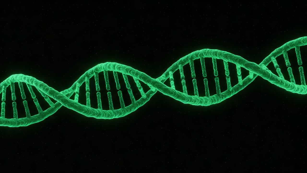 Captivating Visualization of Double Helix Structure: Exploring the Intricacies of DNA's Genetic Code and Its Significance in Biotechnology and Genomics