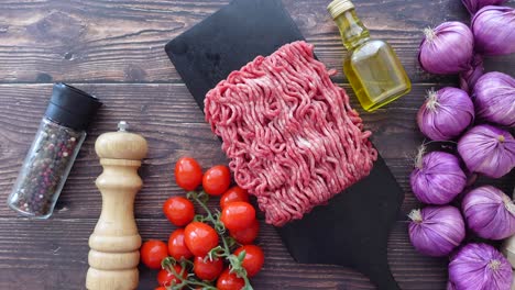ground beef with vegetables and spices