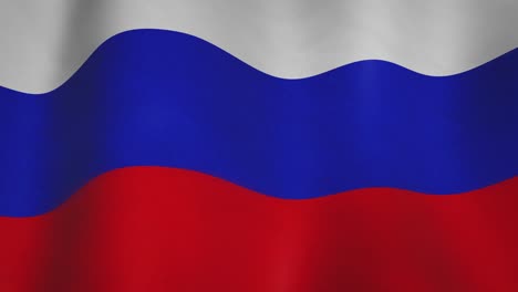 russia background waving flag means patriotic pride - video animation loop