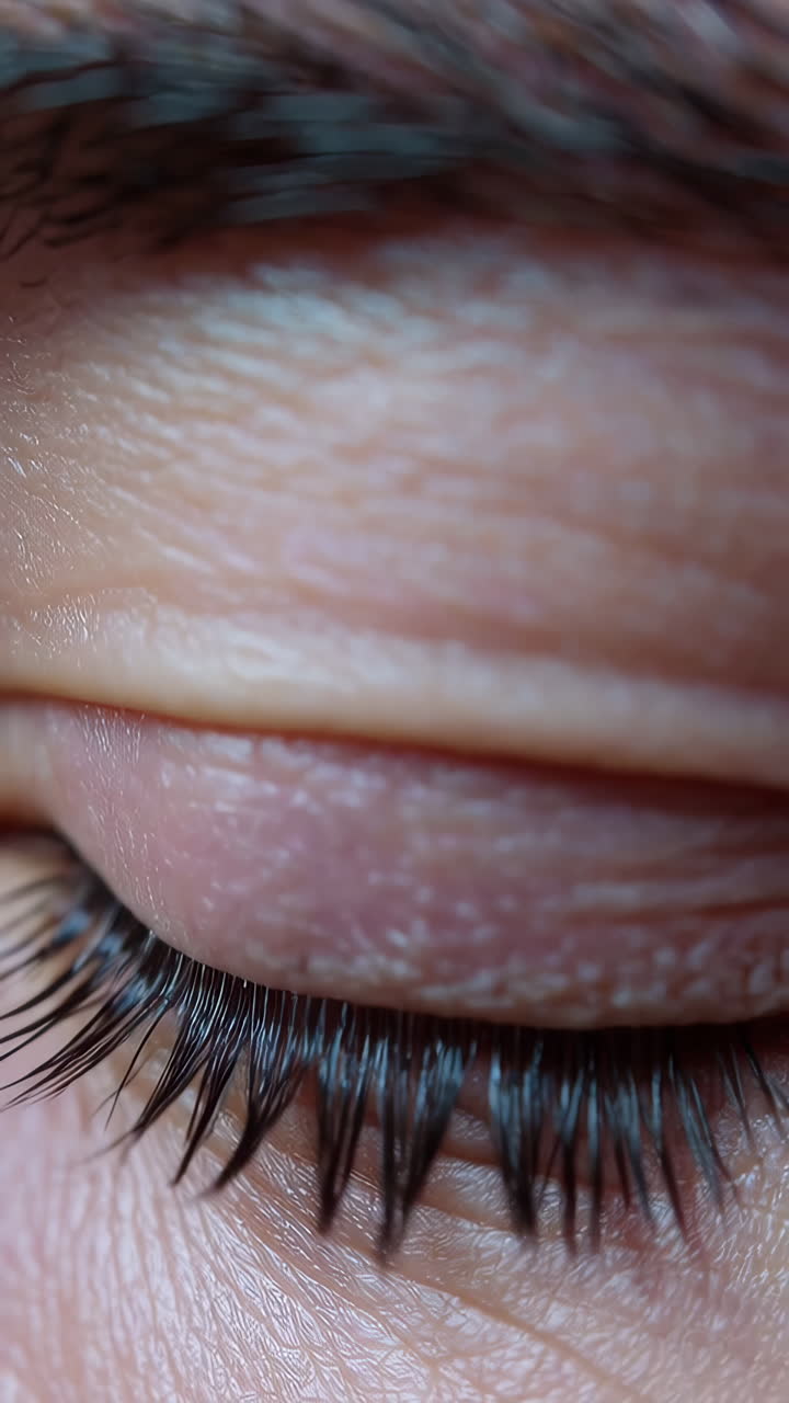 primer plano de un ojo humano