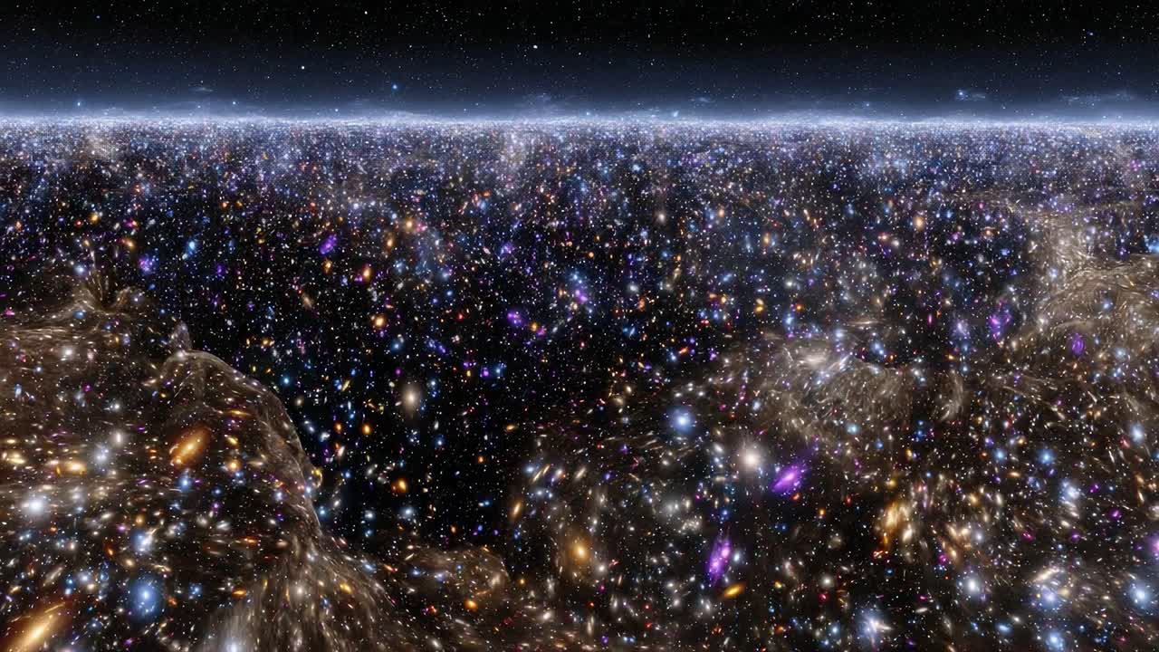 A Breathtaking View of the Vast Cosmos: Capturing the Infinite Spread of Stars and Galaxies Beyond Our Understanding in Two Stunning Frames