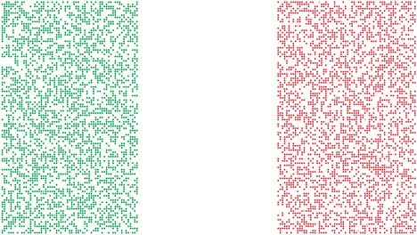 flag of italy (dot flag, alpha channel)