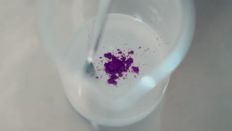 pigment addition to serum solution