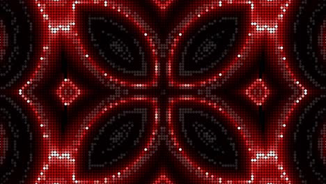 patrón de puntos rojos abstractos