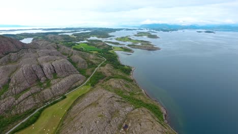 bronnoysund, la hermosa naturaleza de noruega