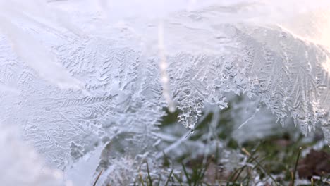 Patrones-De-Hielo-únicos-Debajo-De-La-Superficie-Del-Hielo-Que-Parecen-Copos-De-Nieve-Enfoque-Atormentado