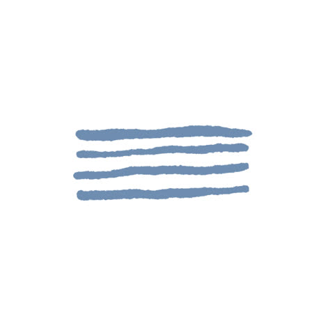 Abstract Blue Horizontal Lines