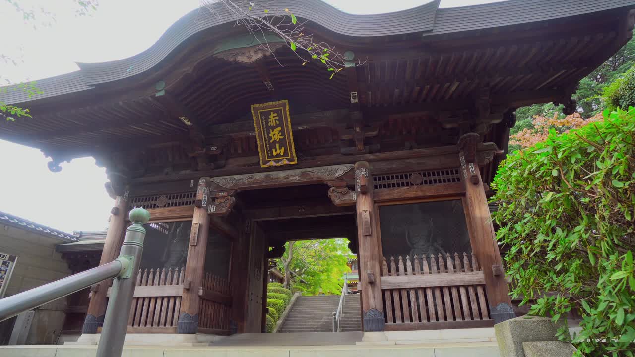 The architectural designs of the Buddhist temples in Japan are very unique and austere