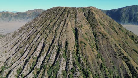 Nahaufnahme-Des-Vulkans-Mount-Bromo-Oder-Bromo---Ost-Java,-Indonesien