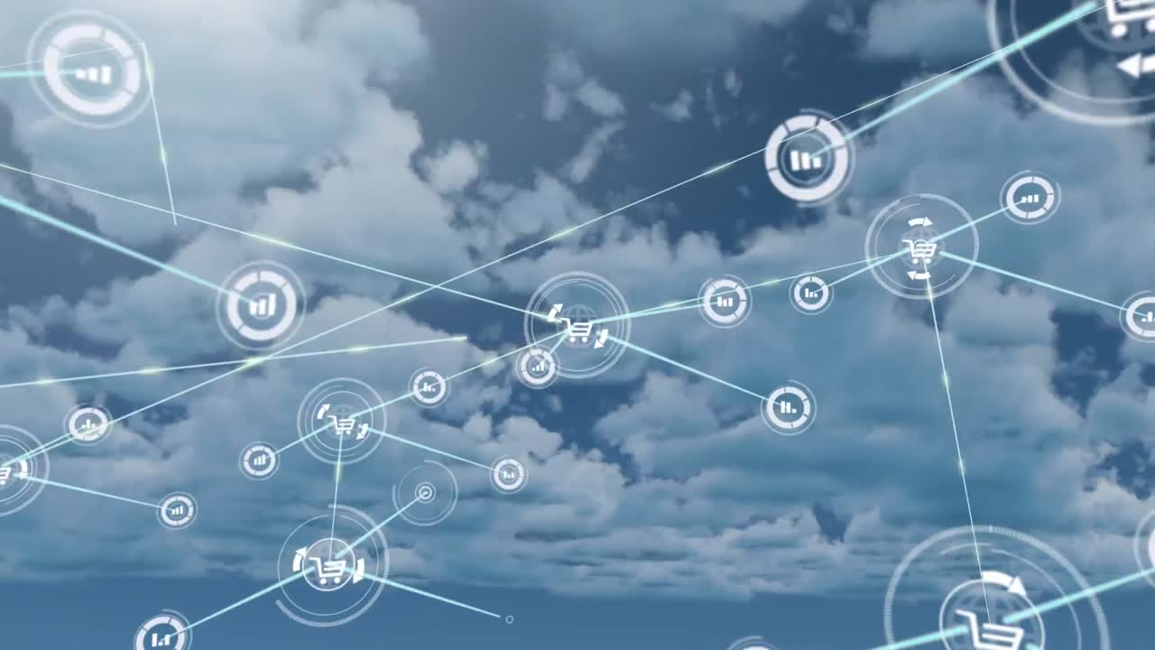 Connectors moving in clouds