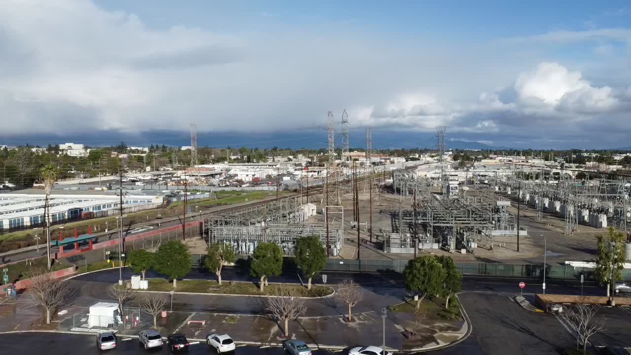 기차역 조감도 - 승객 대기