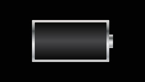 battery icon charging from 0 to 100 percent - alkaline battery charging charge indicator icon, level battery energy