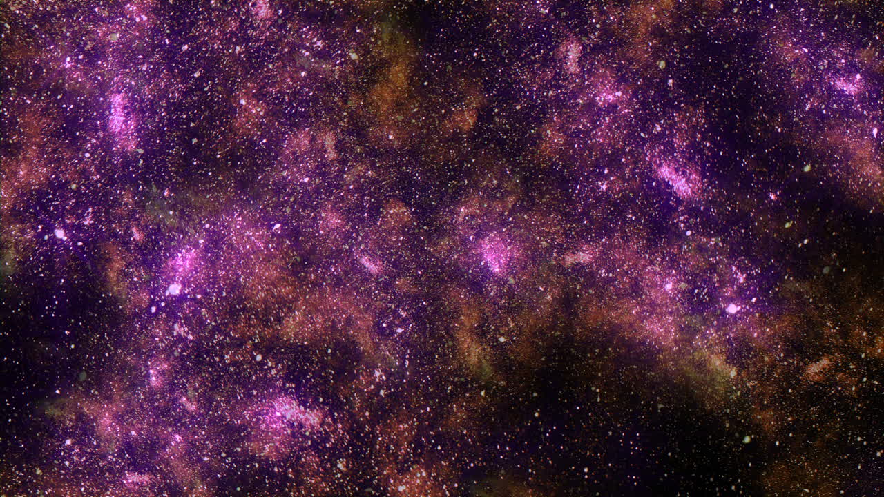 Colorful nebula in space formed from gas and dust pushed by exploding stars, shockwaves, and galactic collisions. A beautiful astronomical phenomena visible in various parts of the sky