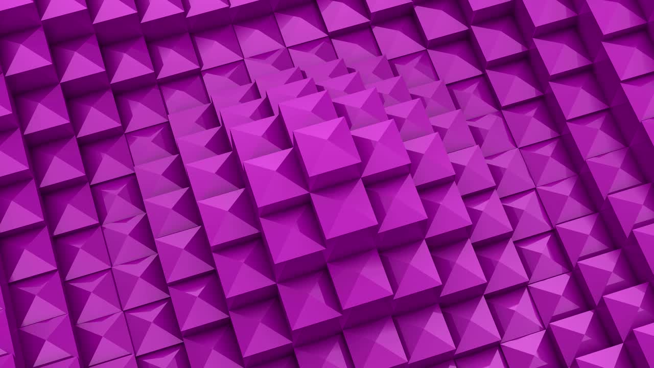 los cuadrados formaron una onda