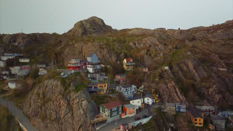 colorful houses of st