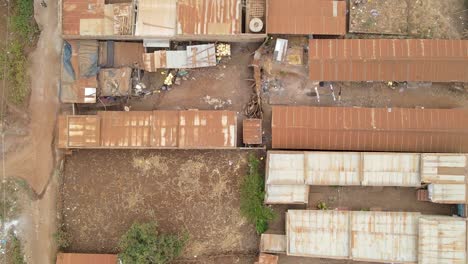 vista de paisaje de la ciudad-drone