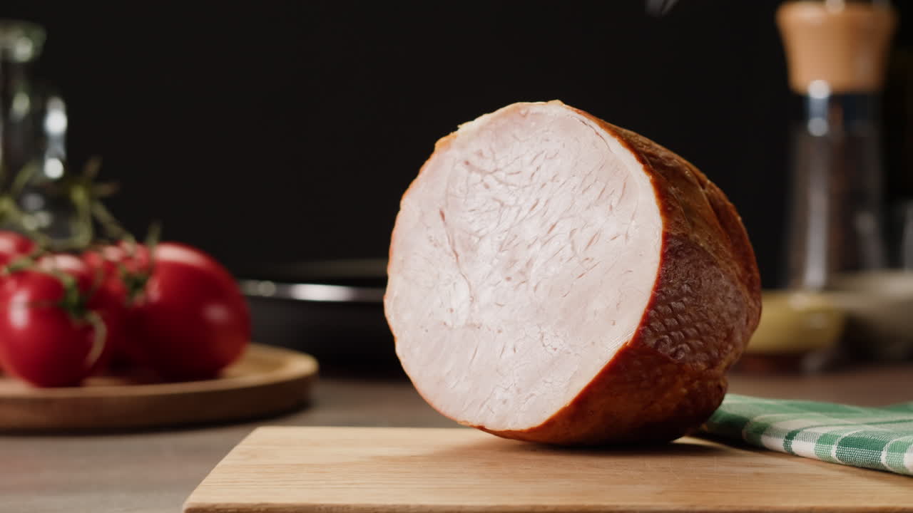 Preparazione di fesa di tacchino affettata