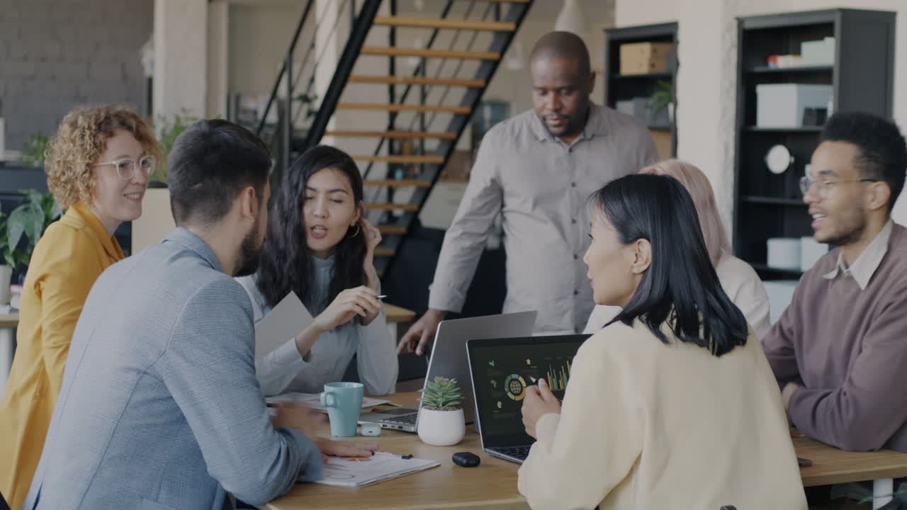 Diverse Team in a Business Meeting