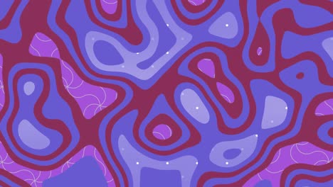 Animation-of-colorful-purple-and-pink-liquid-shapes