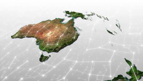 australia network map