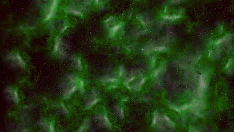 magnífica nebulosa verde una impresionante exhibición de gas y polvo en el espacio