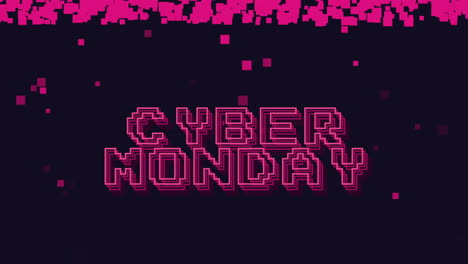 Texto-Del-Juego-Cyber-Monday-En-Degradado-Moderno-Azul