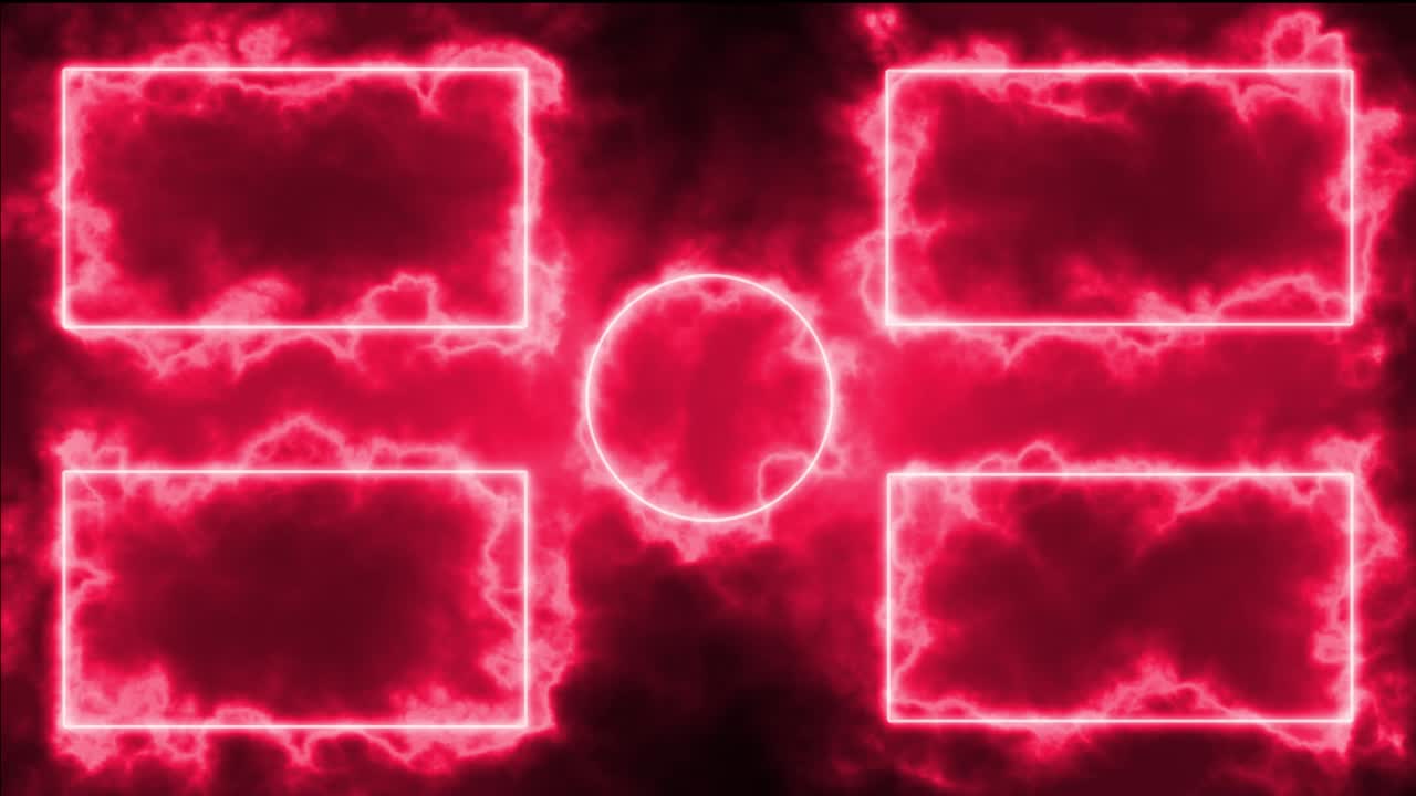 brillantes tarjetas de final de pantalla de finalización gráficos de movimiento