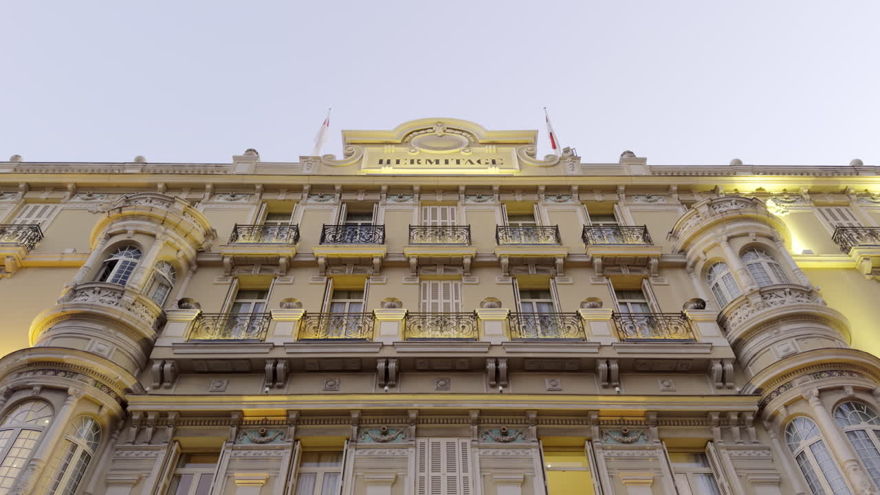 The Hermitage Hotel in Monaco