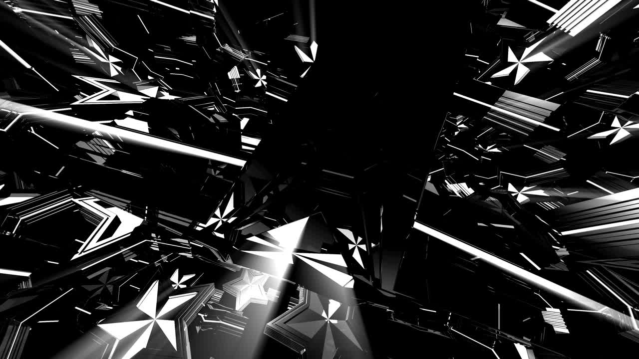 el espacio estroboscópico de 4k