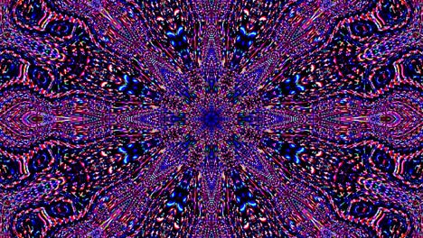 beautiful abstract kaleidoscope that shines, a radiant light that regulates the subtle movements