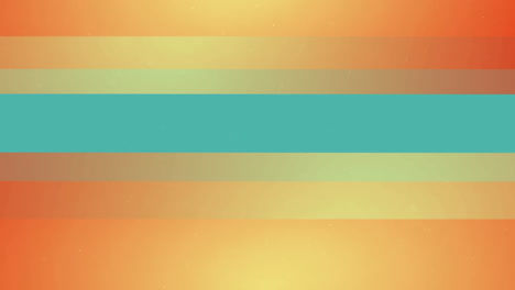 digital animation of lines of different orange shades moving against green background