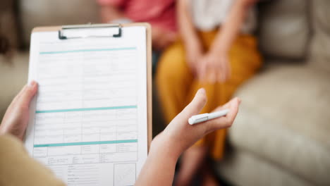 sesión de consulta médica