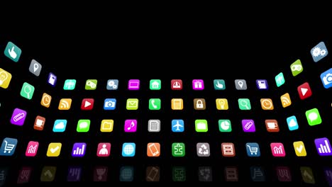icono de tecnología símbolo de red dispositivos digitales en el fondo de internet