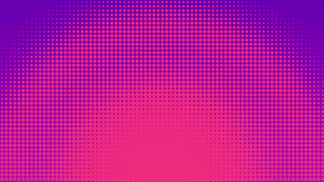 fondo de puntos animados de medio tono