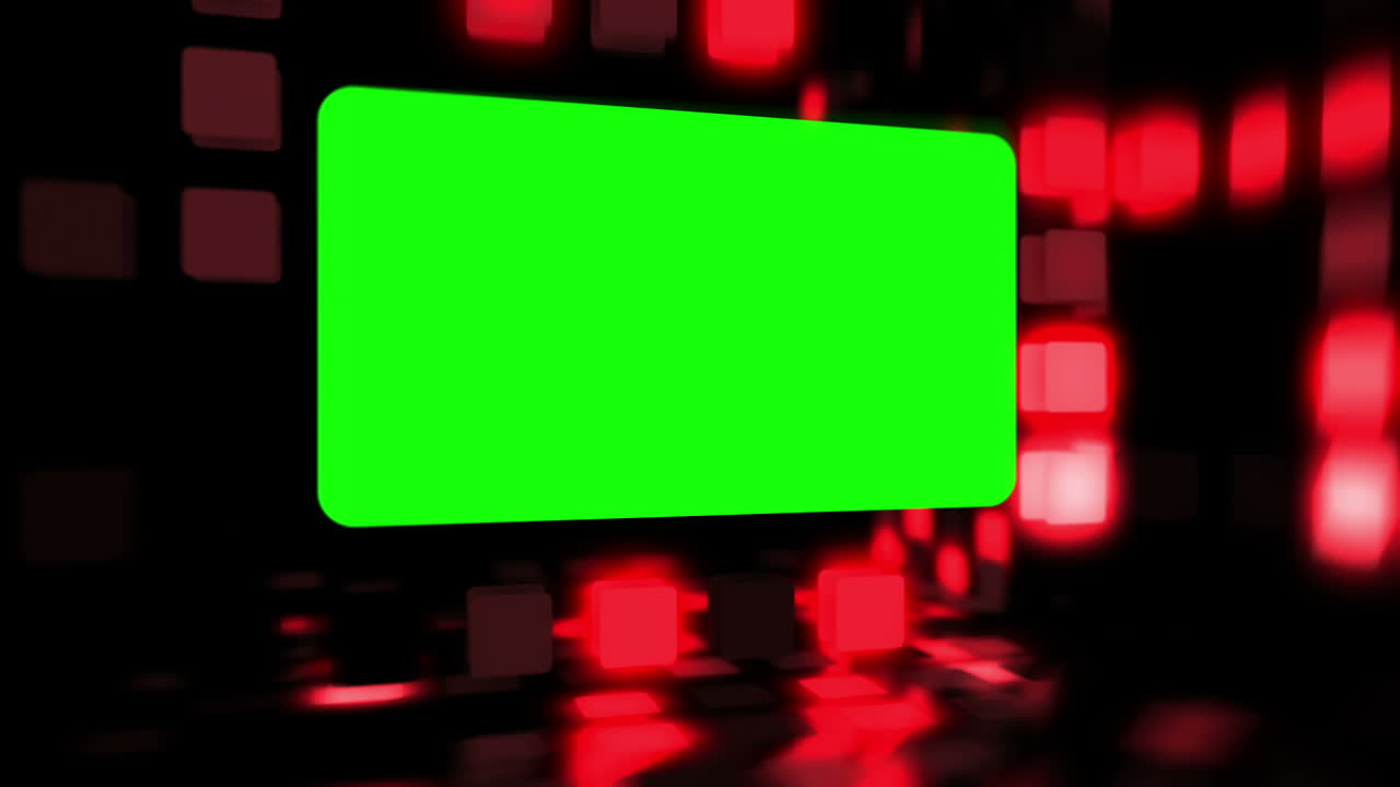 el montaje de la discoteca roja