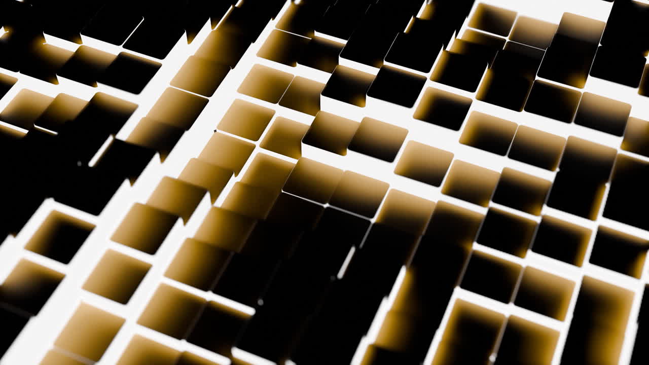 patrón geométrico abstracto de cubos entrelazados